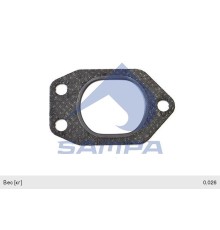 Прокладка коллектора DAF дв.MX265, 300, 340, 375 выпускного SAMPA