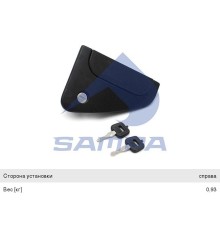 Ручка DAF F85, CF65, 75, 85 двери наружная правая SAMPA