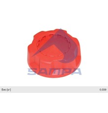 Крышка VOLVO FH, FM дв.D10B, 12A, C, D, 16A, B маслозаливной горловины SAMPA