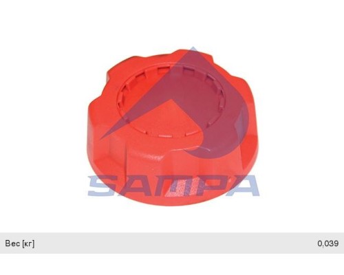 Крышка VOLVO FH, FM дв.D10B, 12A, C, D, 16A, B маслозаливной горловины SAMPA