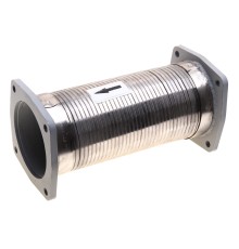 Металлорукав УРАЛ с фланцами d=110мм L=295мм (нержавеющая сталь 304) ГС
