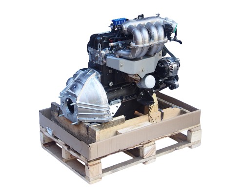 Двигатель УМЗ-421647 (под ГБО) ГАЗ-3302 Бизнес ЕВРО-4 под ГУР,  без компрессора (чугунный блок) УМЗ №