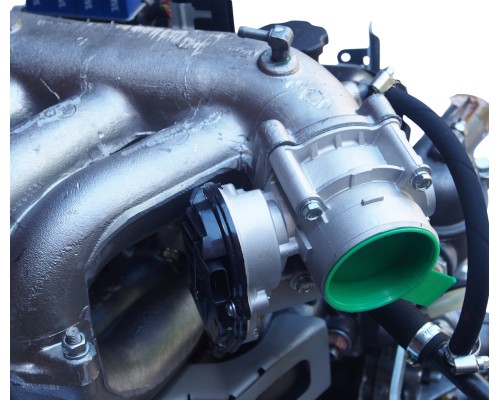 Двигатель УМЗ-421647 (под ГБО) ГАЗ-3302 Бизнес ЕВРО-4 под ГУР,  без компрессора (чугунный блок) УМЗ №