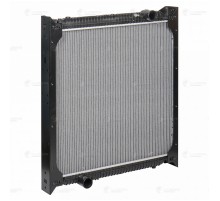 Радиатор HOWO Sinotruk (07-) (дв.WD615) алюминиевый LUZAR