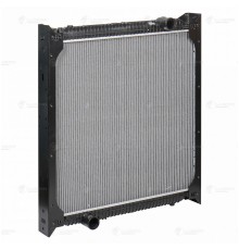 Радиатор HOWO Sinotruk (07-) (дв.WD615) алюминиевый LUZAR