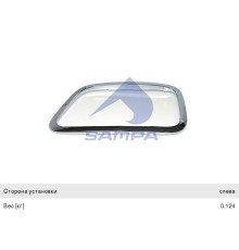 Рамка MERCEDES Actros фары левая SAMPA