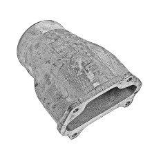 Переходник МАЗ фильтра воздушного (алюминиевый) (ОЗАА)