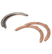 Полукольцо опорное коленвала КАМАЗ комплект Р1 бронза (2+2шт.) ДЗВ