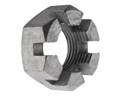 Гайка МАЗ пальца рулевого М24х2 корончатая ОАО МАЗ