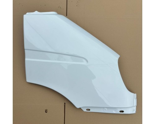Крыло ГАЗель Next переднее левое пластик (Уценка: царапины) БЕЛЫЙ ТЕХНОПЛАСТ