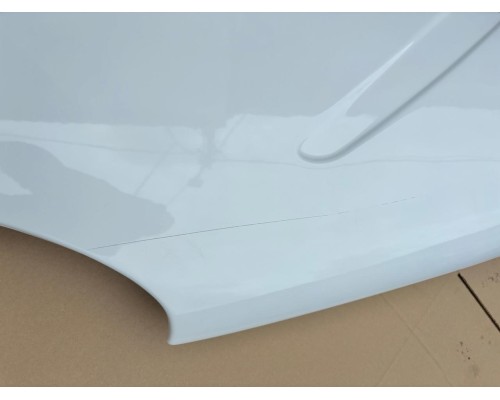 Крыло ГАЗель Next переднее левое пластик (Уценка: царапины) БЕЛЫЙ ТЕХНОПЛАСТ
