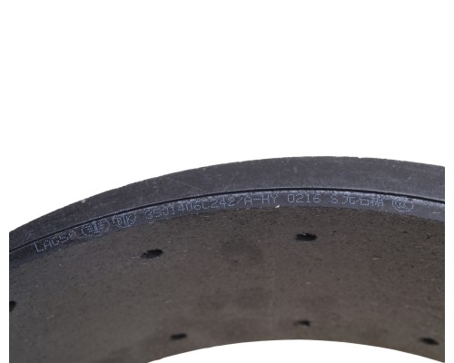 Накладка тормозной колодки FAW 3310, J6, E5 передней оси (1) OE