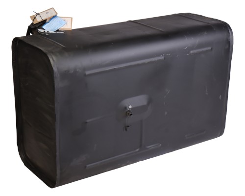 Бак топливный УРАЛ 300л с прямой горловиной и датчиком в сборе (под 5202.3827/БМ-158Д) (АО АЗ УРАЛ)