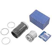 Гильза с поршнем ЯМЗ-7511, 236НЕ2 (гильза, поршень, упл/к, п/к) (общ.ГБЦ) (блок 658-31, 656-31)АВТОДИЗЕЛЬ