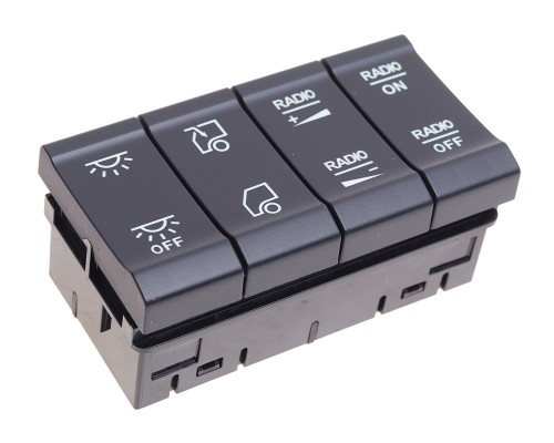 Блок SHACMAN SHAANXI X6000 кнопок панели приборов (освещение и радио) OE