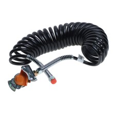 Шланг пневматический витой FAW J7, 4180 прицепа (с управляющей перемычкой) OE