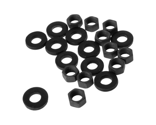 Крепеж ЗМЗ-402 ГБЦ (шайбы 10шт.+гайки 10шт.кл.17) ЭТНА