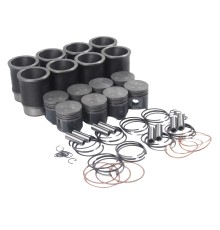 Группа поршневая ГАЗ-53 на дв.(8шт.) (гильза, поршень, пор.палец, ст.кол., пор.кол.) ЭКСПЕРТ МОТОРДЕТАЛЬ