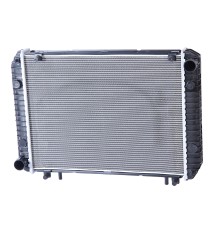 Радиатор ГАЗ-2217, 33021 алюминиевый 2-х рядный Н/О (Heavy Duty) LUZAR