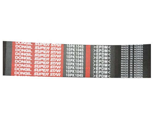 Ремень приводной поликлиновой 10PK1045 SHACMAN SHAANXI дв.WP10 DONGIL