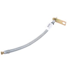 Шланг подкачки колеса КАМАЗ, МАЗ 350мм внутренний с кронштейном в металлической оплетке ТМК