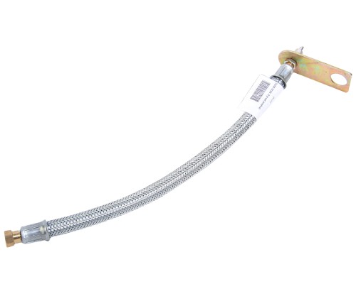 Шланг подкачки колеса КАМАЗ, МАЗ 350мм внутренний с кронштейном в металлической оплетке ТМК