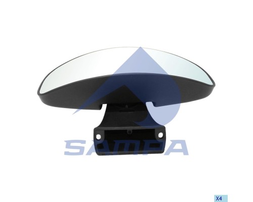 Зеркало боковое КАМАЗ-5490 MERCEDES Axor бордюрное SAMPA
