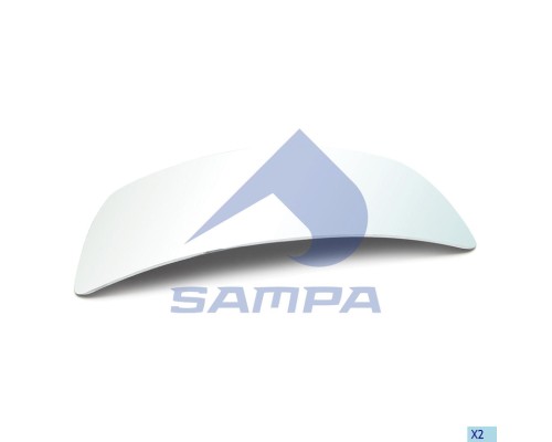 Элемент зеркальный КАМАЗ-5490 MERCEDES Axor зеркала бордюрного SAMPA