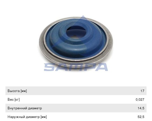 Ремкомплект суппорта IVECO (пыльник) SAMPA