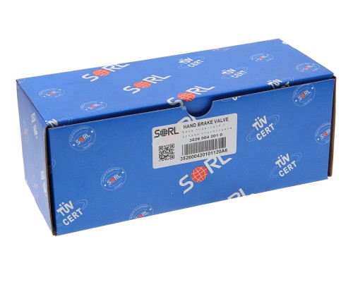 Кран КАМАЗ, МАЗ, ГАЗ-3310 Валдай стояночного тормоза (2-х конт.) SORL