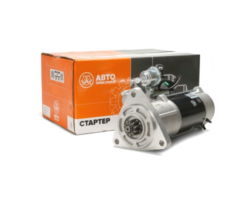 Стартер МТЗ-80, 82 ГАЗ ПАЗ дв.ММЗ-Д240, 245, 260 12В 4.9кВт (с доп.реле, повыш.мощности) AVTOELECTRICA