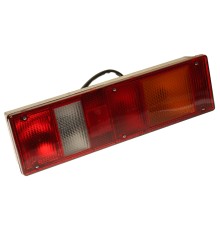 Фонарь задний КАМАЗ, МАЗ, УРАЛ правый со жгутом (вилка СЦАЗ) и боковым габ.фонарем (без лампы) РУДЕНСК