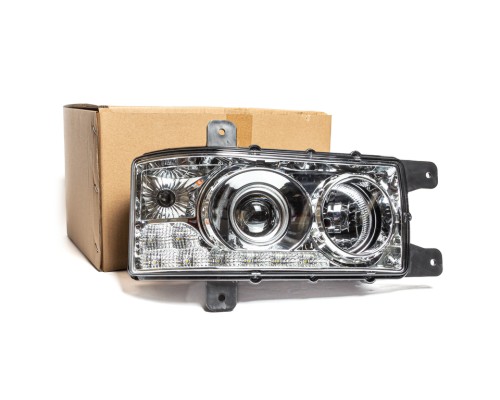 Фара блок КАМАЗ-6520, 6511, 4308 правая (8 светодиодов) LED AVTOELECTRICA