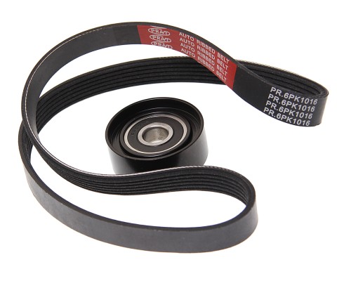 Ролик натяжной ГАЗон Next дв.ЯМЗ-534 с ремнем генератора 6РК1016 комплект PRAVT