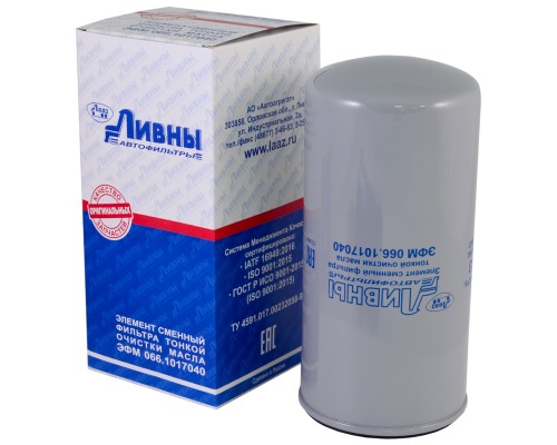 Элемент фильтрующий КАМАЗ масляный тонкой очистки Ливны