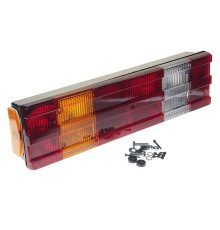 Фонарь задний MERCEDES Actros левый (525х140мм) АМР разъем сбоку MARS TECH