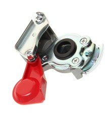 Головка соединительная тормозной системы прицепа 16мм (груз.авто) красная без клапана SAMPA