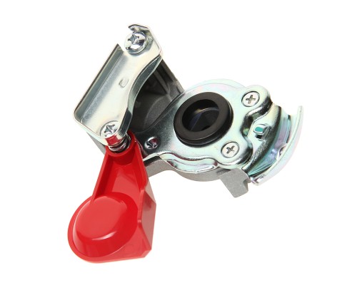 Головка соединительная тормозной системы прицепа 16мм (груз.авто) красная без клапана SAMPA