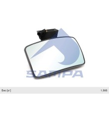 Зеркало боковое MAN TGL, TGM, TGA, TGS, TGX бордюрное правое с подогревом SAMPA