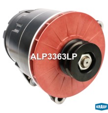 Генератор КАМАЗ, НЕФАЗ дв.CUMMINS 6ISBe245, 270 24В 155А поликлиновый шкив KRAUF