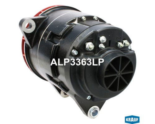 Генератор КАМАЗ, НЕФАЗ дв.CUMMINS 6ISBe245, 270 24В 155А поликлиновый шкив KRAUF