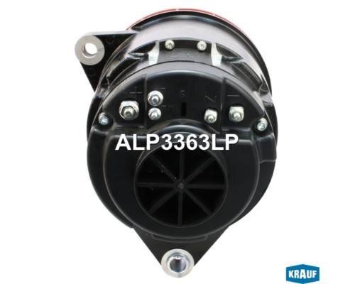 Генератор КАМАЗ, НЕФАЗ дв.CUMMINS 6ISBe245, 270 24В 155А поликлиновый шкив KRAUF