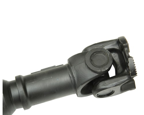 Вал карданный КАМАЗ среднего моста (4 отверстия,  торцевые шлицы) L=1425мм увеличенный ресурс УКД