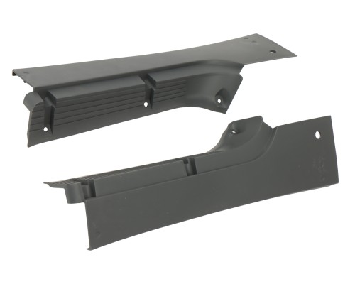 Накладка порога ГАЗ-2705 Бизнес левая/правая комплект ТЕХНОПЛАСТ