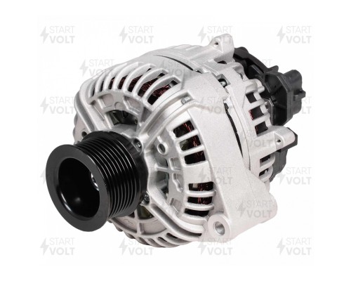 Генератор КАМАЗ дв.740 ЕВРО-3, 4 (8-ручьевой шкив) 28В 120А STARTVOLT