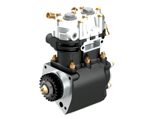 Компрессор КАМАЗ (2 цилиндровый) жид. охлаж. 210л/мин. SORL