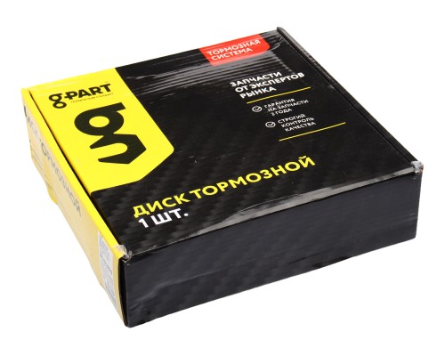 Диск тормозной ГАЗ-3302 Н/О (104мм) (1шт.) G-PART(ОАО ГАЗ)