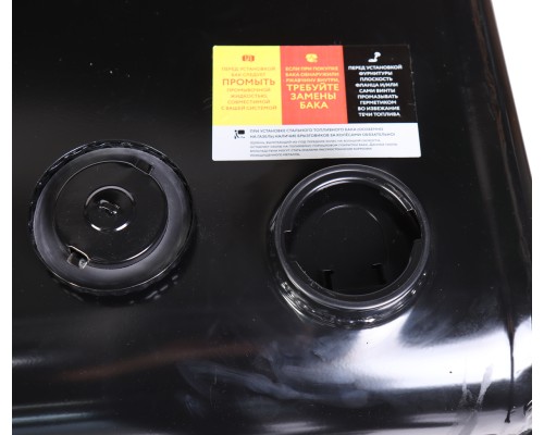 Бак топливный МАЗ-5440, 6430 500л (600х670х1320) правый с компл. для установки+РТИ (без ДУТ, ТЗ) БАКОР