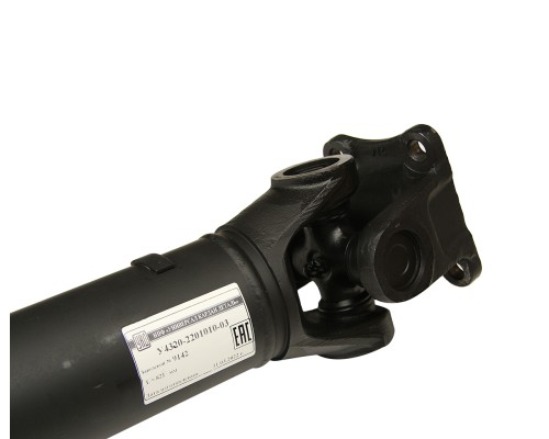 Вал карданный УРАЛ заднего моста (4 отверстия) L=821мм улучшенный увеличенный ресурс УКД