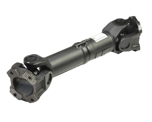 Вал карданный КАМАЗ заднего моста (4 отверстия,  торцевые шлицы) L=701+120мм увеличенный ресурс УКД